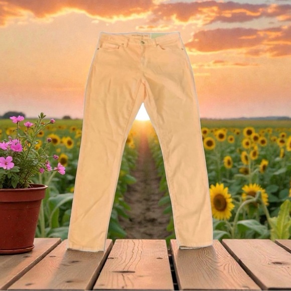 MICHAEL Michael Kors Denim - Michael Kors Mid-Rise Izzy Melon Skinny Jeans